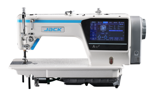 Jack A10+: Computerized, Single Needle, Drop Feed, Lockstitch with Advanced LCD Touchscreen and IOT