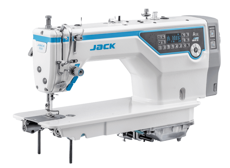 Jack A5E-A(A.M.H): Computerized, Single Needle, Drop Feed, Lockstitch with Artificial Intelligence