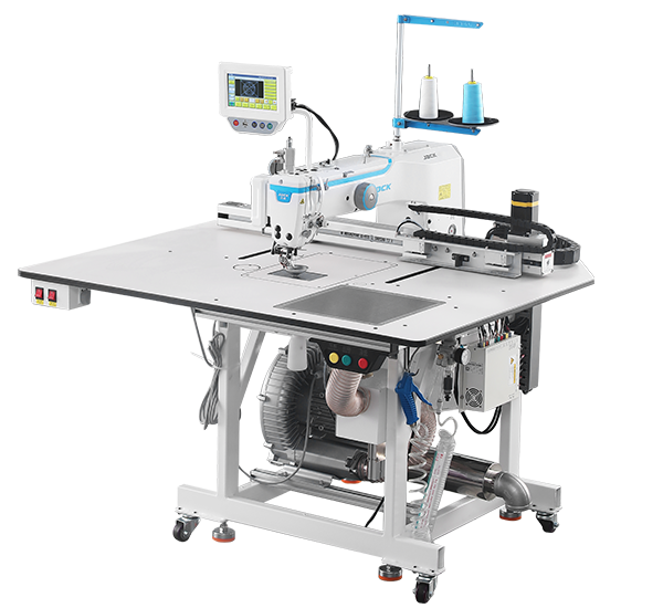 Jack M5: Computerized, Direct Drive, Programmable Template Sewing Machine (800mmx350mm) (Table Suction)