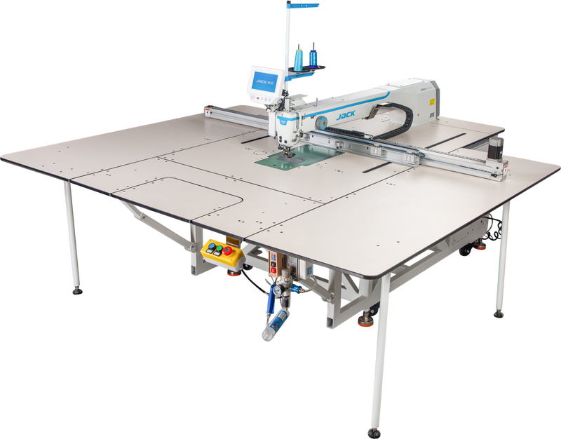 Jack MS-100A-F11: Computerized, Direct Drive, Programmable Template Sewing Machine (1400mmx935mm) (Laser)