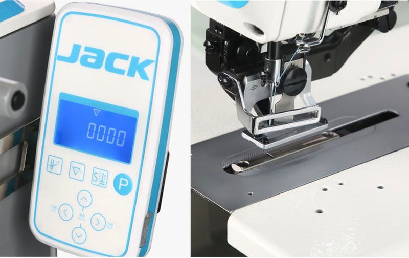 Jack JK-T783G: Automatic, Direct Drive, Buttonhole Machine with Matrix Display