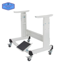 T Leg Stand Assembly with Caster Wheels