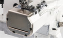 Jack K6-UT: Computerized, Direct Drive, Three Needle, Top and Bottom, Cylinder-bed Coverstitch