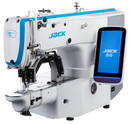 Jack JK-T1900GS: Computerized, Direct Drive, Lockstitch, Bartack Machine with Box Clamp (30mm x 40mm)
