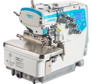 Jack C5S-6: Computerized, Direct Drive, Triple Needle Overlock with Suction (Safety Stitch)