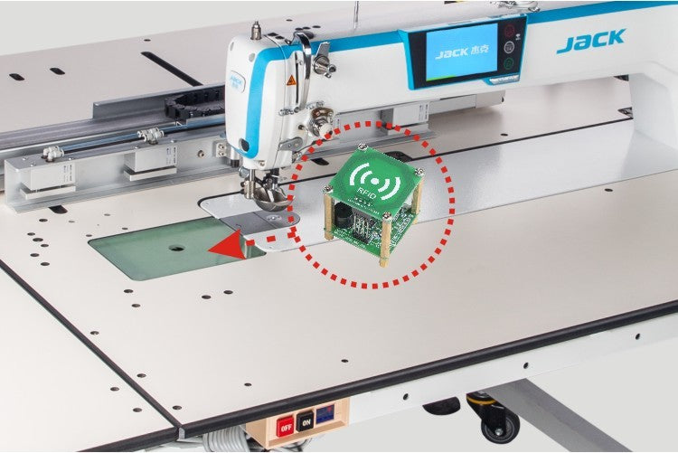 computerized direct drive pattern sewing machine -... Jack MG-60A: Computerized, Direct Drive, Programmable Template Sewing