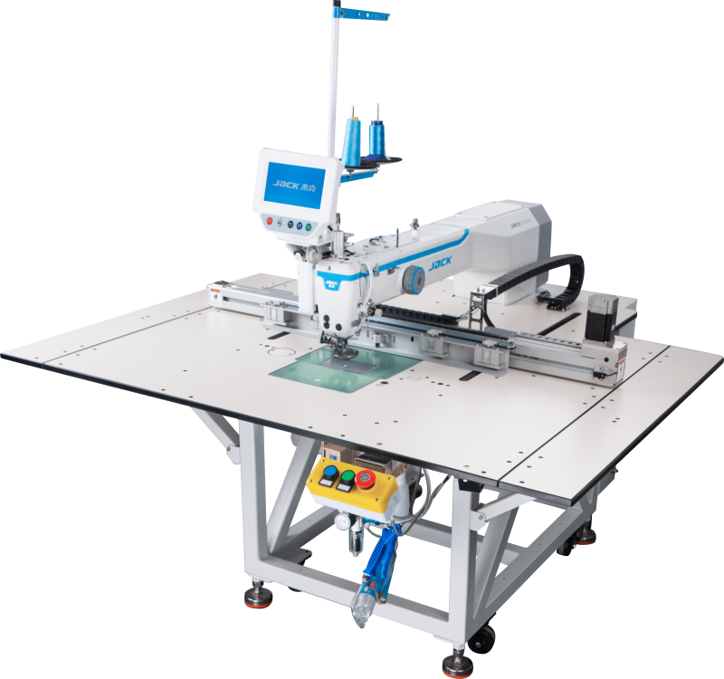 computerized direct drive pattern sewing machine -... Jack MG-80A-F11: Computerized, Direct Drive, Programmable Template Sew
