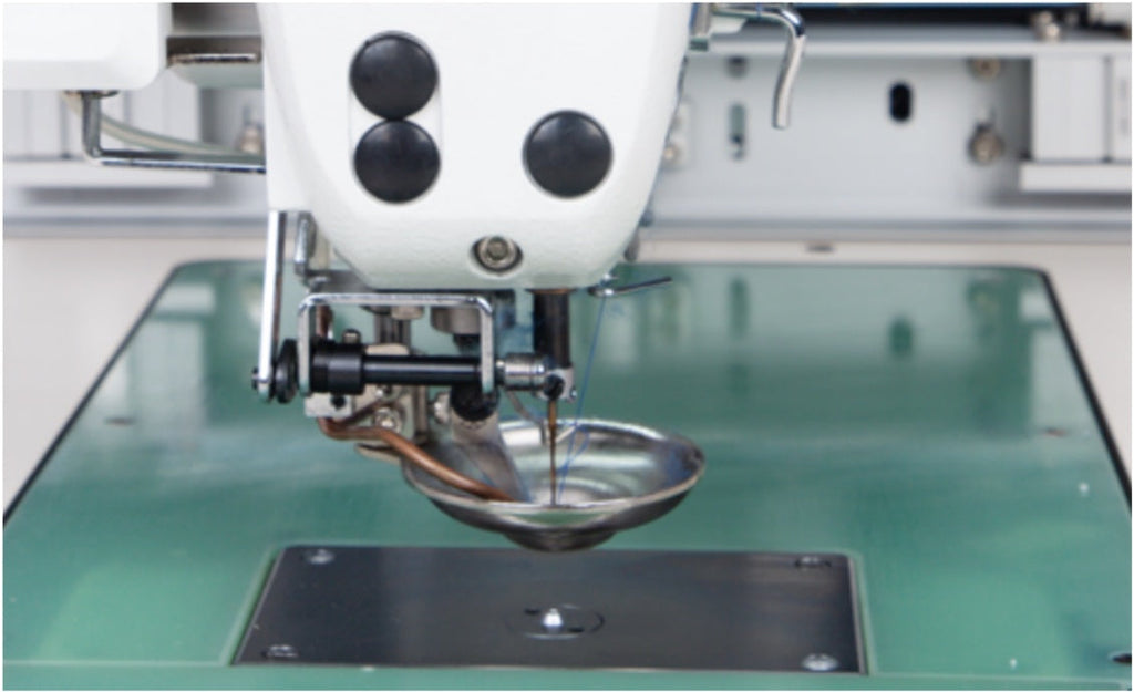 computerized direct drive pattern sewing machine -... Jack MG-80A-F11: Computerized, Direct Drive, Programmable Template Sew