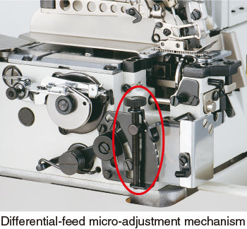 MO-6843S: High Speed, Triple Needle Overlock (Safety Stitch)
